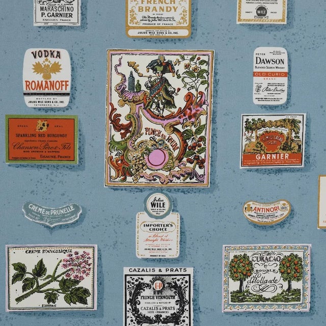 Contemporary Schumacher x Backdrop Salud Wallpaper In Curacao For Sale - Image 3 of 6