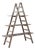 Mid 20th Century French A-Frame Ladder Shelf For Sale