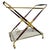Vintage Italian Serving Trolley by Cesare Lacca, 1950s For Sale - Image 12 of 12