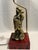 Vintage Tony Duquette Style Bespoke Parcel Gilt Guan Yu Table Lamp by Turtle & Crane -Newly Painted For Sale - Image 11 of 16