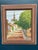 Kerstin Grufman, City Street with Church Tower, 1945, Oil Painting on Panel, Framed For Sale - Image 9 of 12