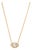Handcrafted Marquise-Cut Diamond Solitaire Pendant Necklace in 14k Yellow Gold For Sale