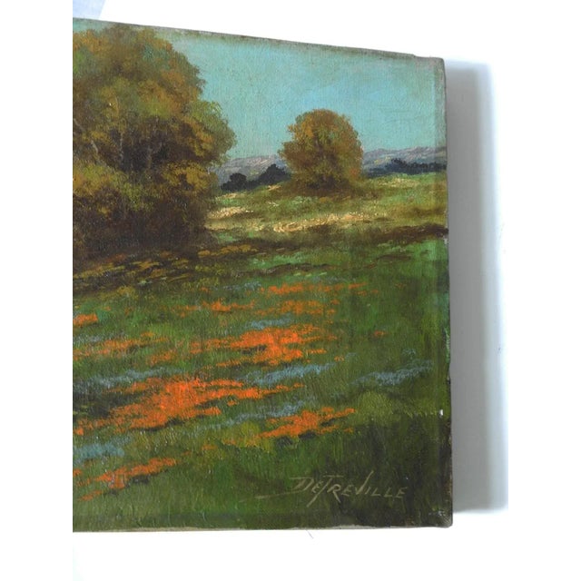 Rustic Late 19th Century California Coastal Landscape Painting For Sale - Image 3 of 4