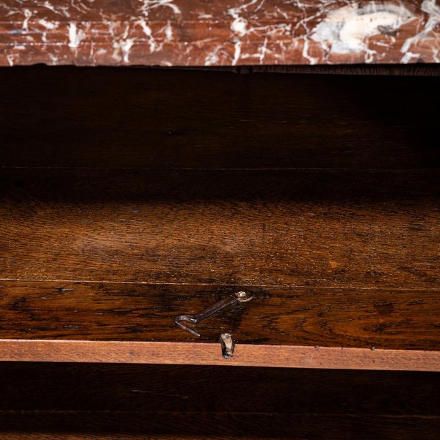 Faux Commode with Marble Top, 1800s For Sale - Image 5 of 11