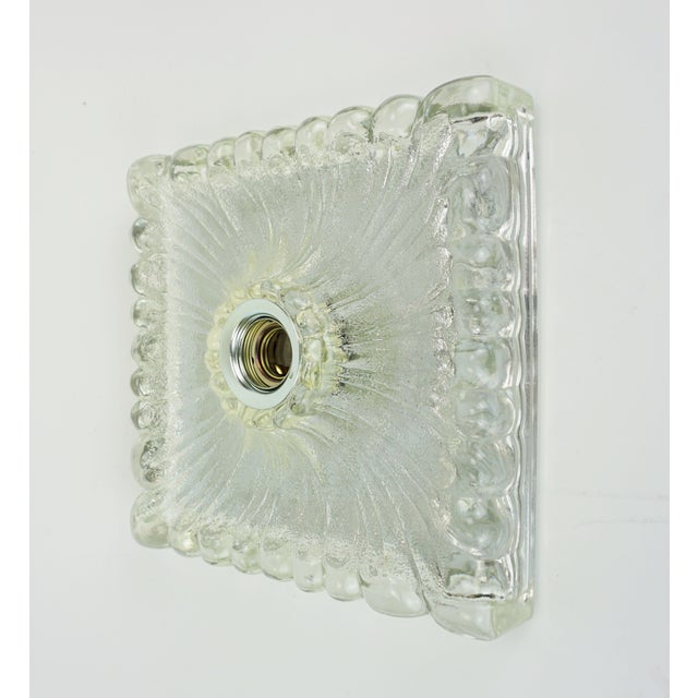 A very beautiful, heavy mid-century wall lamp manufactured by Hustadt-Leuchten in the 1960s to 70s. Label no longer...