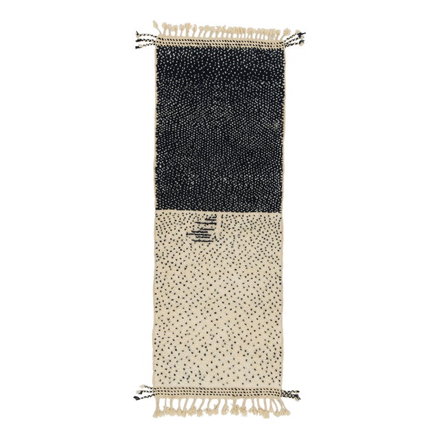 Hand-Knotted Wool Premium Rug by Azele Studio For Sale