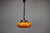 Exceptional 1970s Space Age pendant lamp by Harvey Guzzini for Meblo, showcasing one of the most recognizable visual...