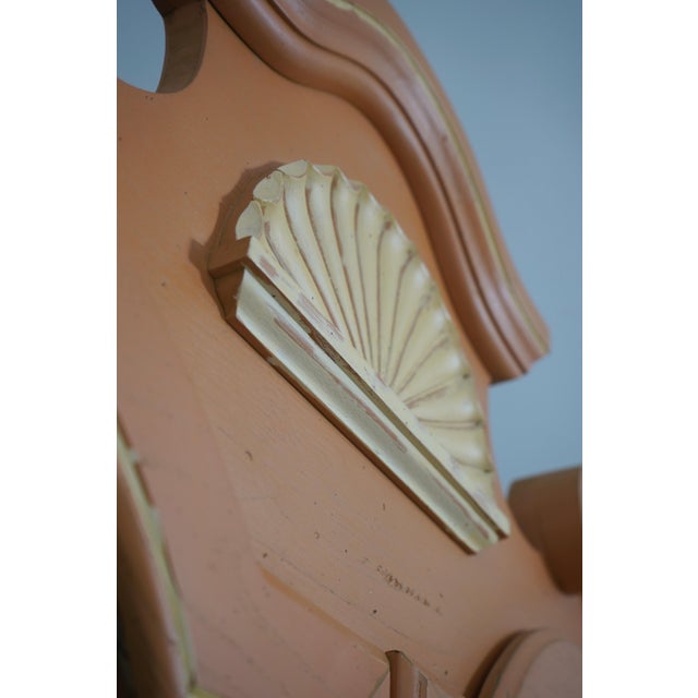 Italian Paint Decorated 2 Door Armoire For Sale - Image 13 of 18