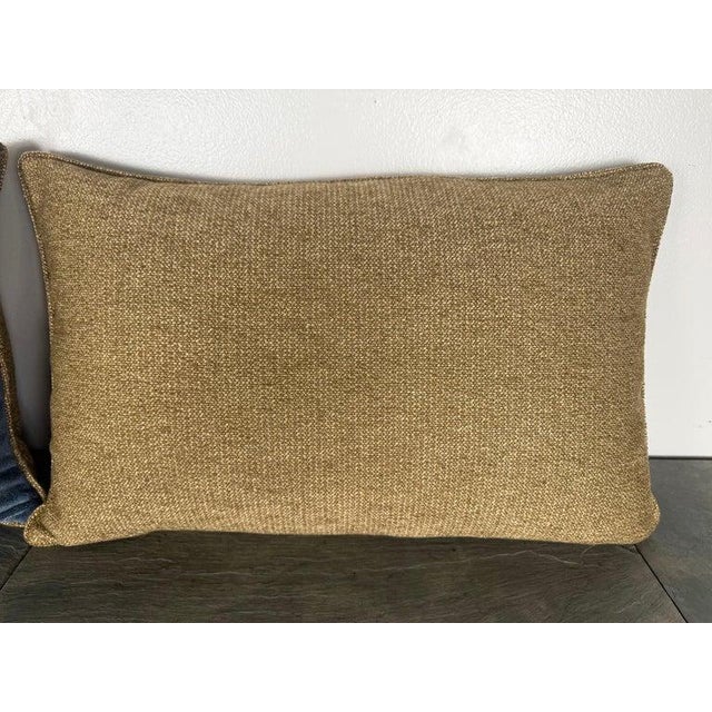 Pair of Pillows With 18th Century French Tapestry Panels by Melissa Levinson For Sale - Image 10 of 10