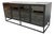 Paul Schulman for Crate & Barrel Casement Black Credenza For Sale