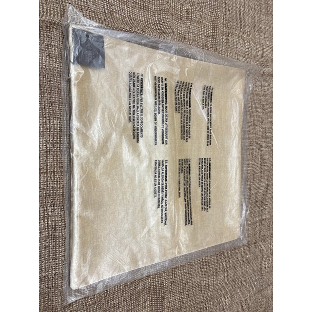 Textile Rh Restoration Hardware Velvet Brushstroke Abstract Pillow Cover For Sale - Image 7 of 13