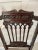 Set of Antique Victorian Side Chairs in Carved Mahogany, 1890 For Sale - Image 3 of 13
