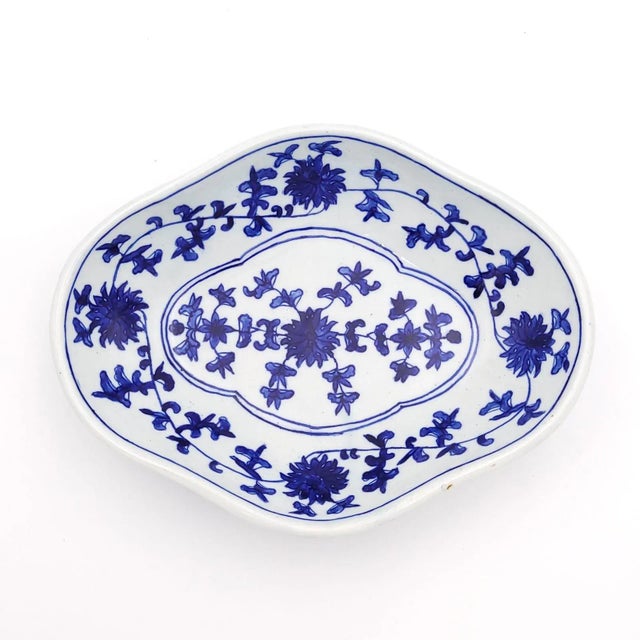 1900 - 1909 Chinese Style Narcissus Bulb Bowl, Probably a European Copy, Circa 1900 For Sale - Image 5 of 6