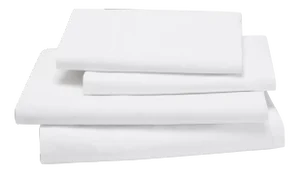 Lorimer Bedding Standard Pillowcase in White - a Pair