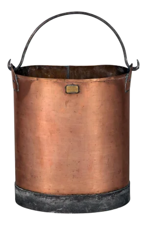 Antique French Copper Pail
