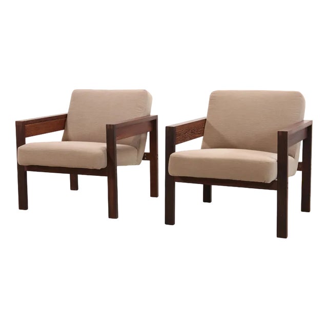 Set of Spectrum SZ25/SZ80 Armchairs by Hein Stolle, 1950s For Sale