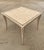 Maitland Smith Tesselated Neutral Marble Game Table With Splayed Legs, 1980s For Sale - Image 16 of 17