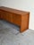 Mid-Century Modern Danish Teak Low Credenza - Mid 20th Century Modern Sideboard With Drawers and Sliding Doors For Sale - Image 3 of 10