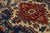 Red Antique Persian Serapi Handmade Wool Rug Featuring a Medallion Design For Sale - Image 11 of 11