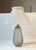 Art Deco Grey Ice Flower Glass Table Lamp by Jacob E. Bang for Holmegaard, 1920s For Sale - Image 13 of 14