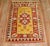 Early 20th Century Early 20th Century Zabihi Collection Bright Yellow Turkish Melas Rug - 3'3" x 4'8" For Sale - Image 5 of 10
