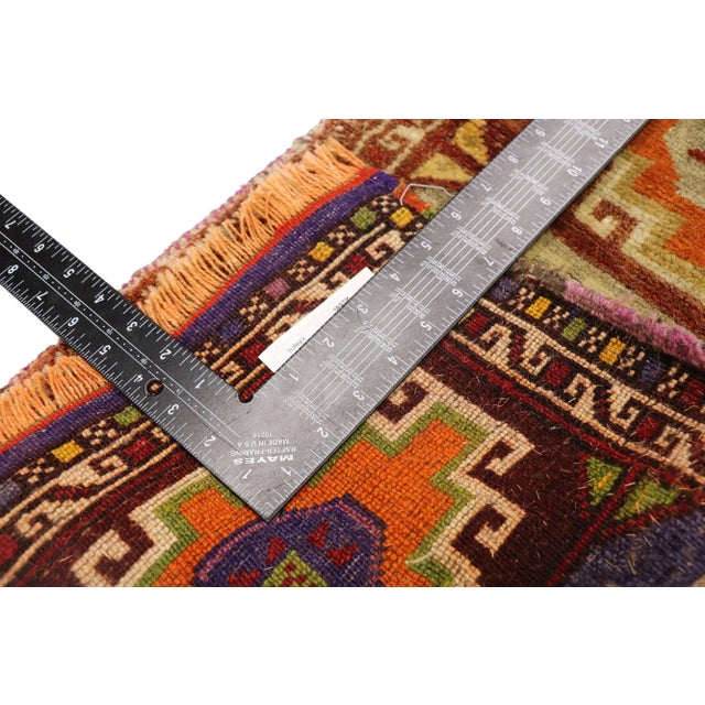 Vintage Turkish Yastik Rug - 01'04 X 02'02 For Sale - Image 4 of 7