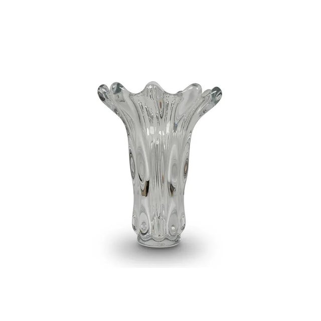 1920s Vintage Crystal Vase, 1920s For Sale - Image 5 of 5