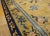 Textile 1980s Gold Medallion Floral Vintage Chinese Silk Carpet 4'1'' X 6'2" Pile Knotted Rug For Sale - Image 7 of 9