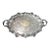 Large Sheffield English Mappin & Webb Silverplate Serving Tray c.1860s For Sale