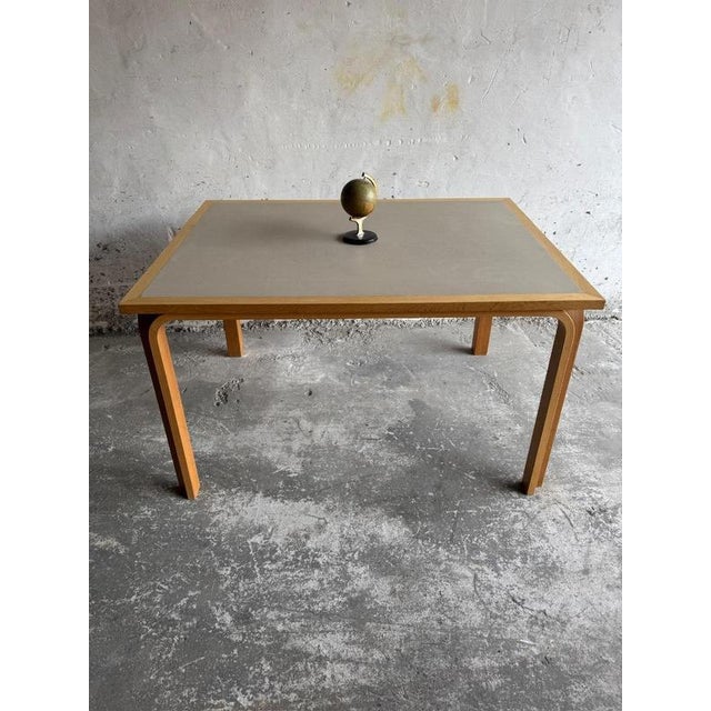 Half Light Gray Dining Table by Magnus Olesen for Rud Thygesen & Johnny Sorensen, Denmark, 1970s, Set of 2 For Sale - Image 12 of 14