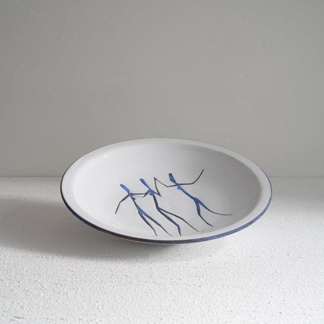 Large Mid-Century Studio Pottery Dish by Hans Wagner, 1950s For Sale - Image 4 of 8