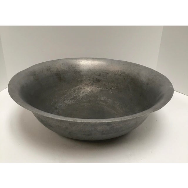 Antique Primitive Pewter Bowl Chairish