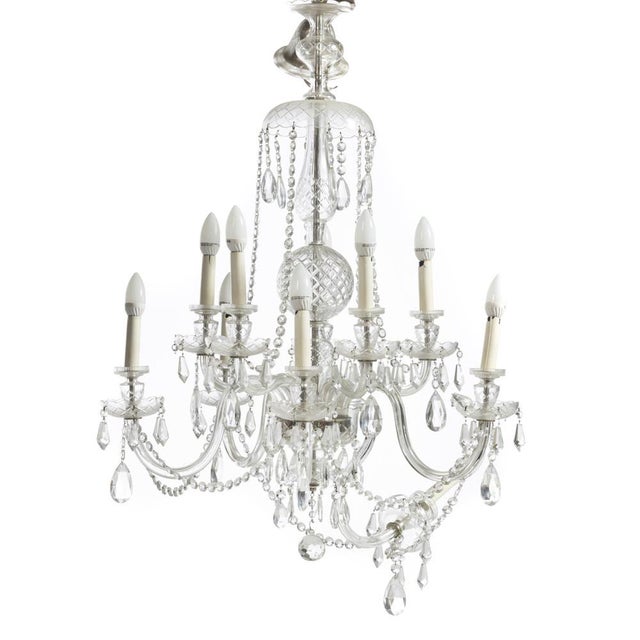 French Chandelier, 20th Century For Sale - Image 8 of 8