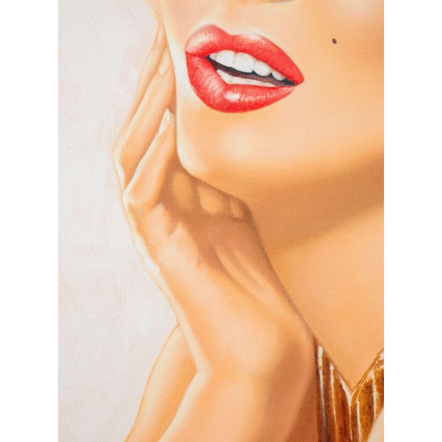 Early 21st Century Antonio "Marilyn Iv" Giclee on Canvas For Sale - Image 5 of 12