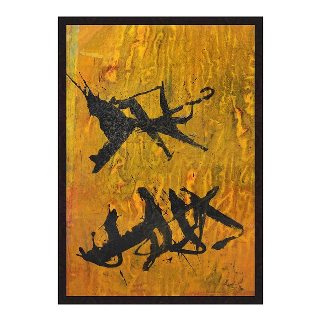 Late 20th Century Abstract 7079, Jamali For Sale