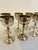 Vintage French Silver-Plated Liqueur Cups, 1920s, Set of 10, in Good conditions. Designed 1920 to 1949