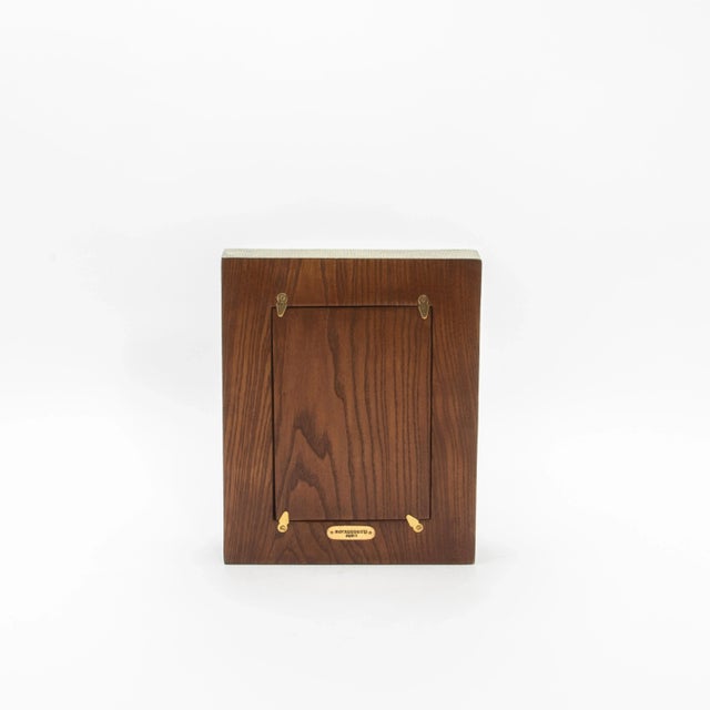 Gray Picture Frame 5x7” in Quilted Grey Shagreen by R&y Augousti For Sale - Image 8 of 9