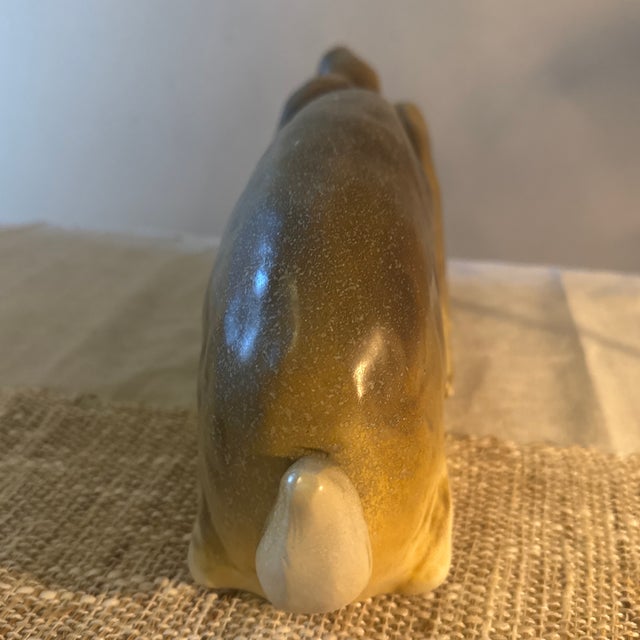 Hare at Rest -- Large Figurine From 1970's For Sale - Image 4 of 6