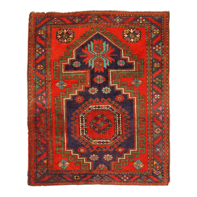 Pasargad DC Antique Caucasian Kazak Rug For Sale