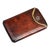 Rare Asprey & Co. 9k Gold Art Deco Antique Leather Cigar Case Tobacciana For Sale