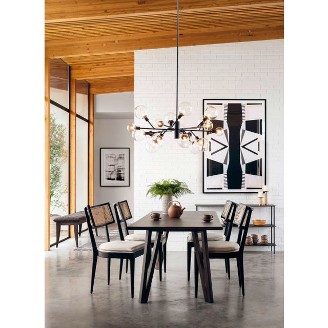 Wood Four Hands Britt Dining Chair, Brushed Ebony For Sale - Image 7 of 12