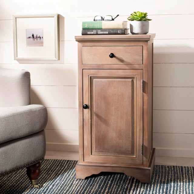 Storage Cabinet in Washed Natural Pine For Sale - Image 9 of 10