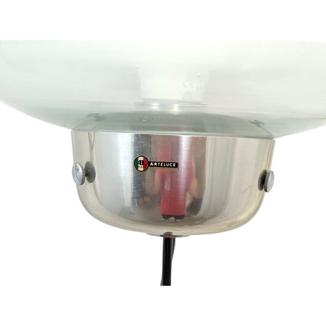 Mod. 228 Wall Lamps by Gino Sarfatti for Arteluce, 1950s, Set of 2 For Sale - Image 5 of 12