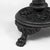 Black 20th Century French Cast Iron Bistro Table With Marble Top Details Small Round For Sale - Image 8 of 18