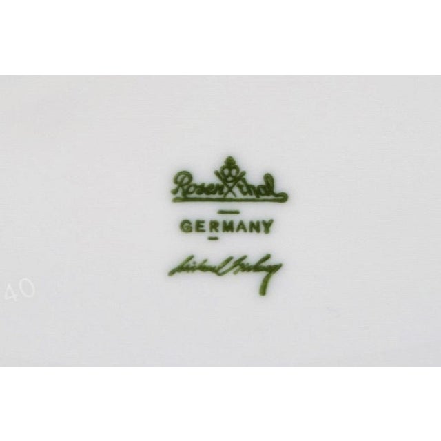 1970s Large Vase with Colorful Flowers from Rosenthal, 1970s For Sale - Image 5 of 6