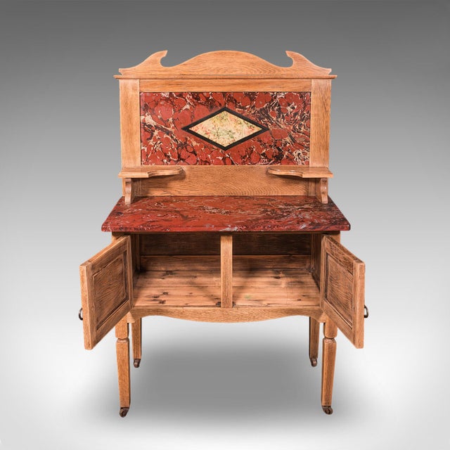 Traditional Antique Washstand, English, Pine, Dressing Table, Country House, Edwardian, 1910 For Sale - Image 3 of 11