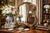 A striking example of late 19th-century decorative craftsmanship, this circa 1880 Chinese export japanned dressing-table...