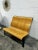 Mid-Century Modern Vintage Wooden Steel Bench For Sale - Image 3 of 7