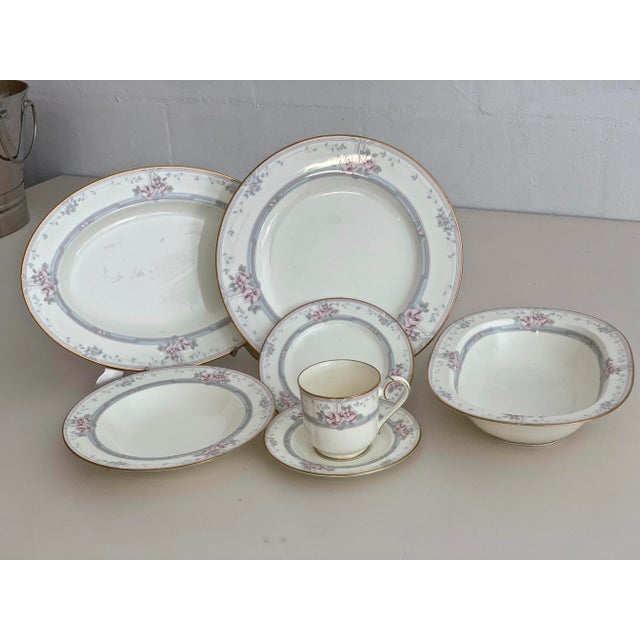 Vintage Noritake Bone China Service for Six Dinnerware - 48 Piece Set For Sale - Image 13 of 13