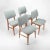 Dining Chairs by Hugo Troeds Bjärnum, 1950s, Set of 4 For Sale - Image 10 of 10